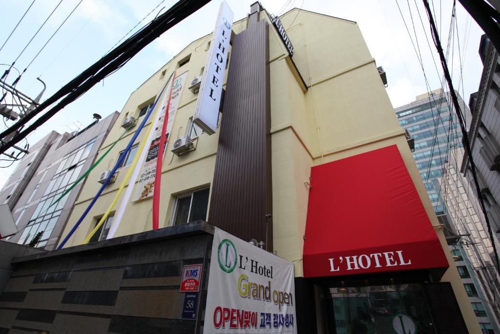Gangnam L Hotel Seoul Eksteriør billede